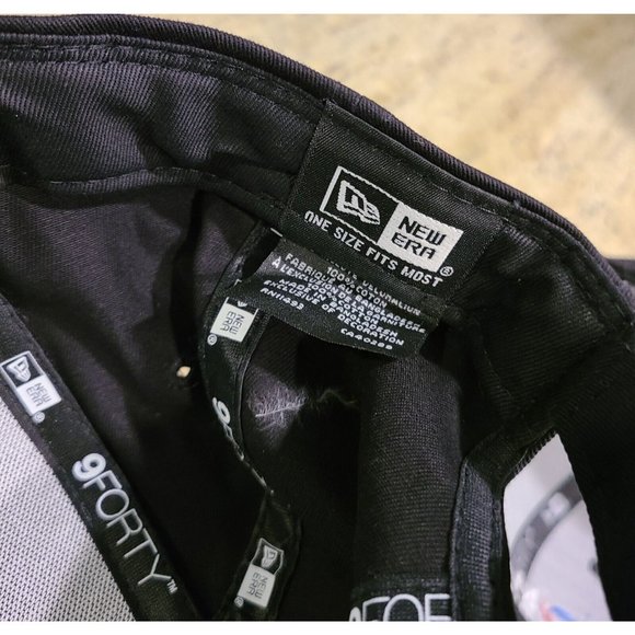 Set of 2 New Era 9fourty Marino Project Black Hats Veteran Support Military - Picture 6 of 7